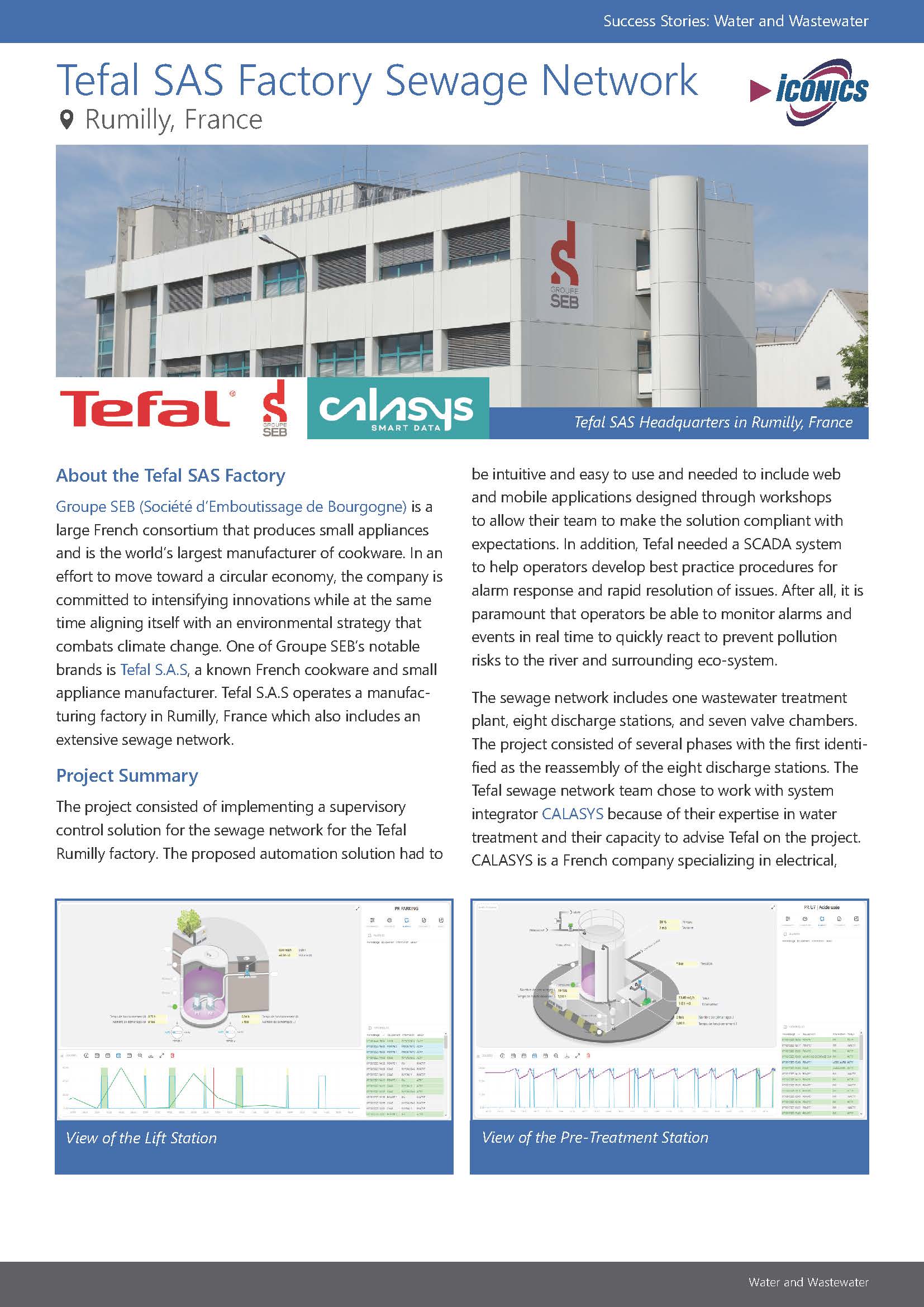 Sucess Story_Tefal SAS Factory Sewage Networ